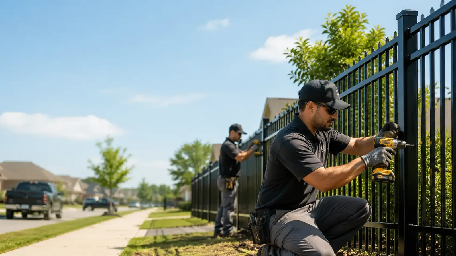 Metal Fence Installation in Sonora, KY
